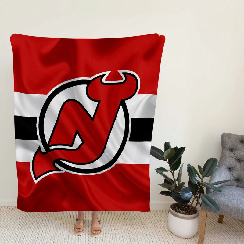 Popular NHL Hockey Team New ey De Fleece Blanket