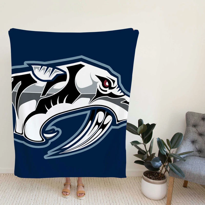 Nashville Preda Popular NHL Hockey Team Fleece Blanket