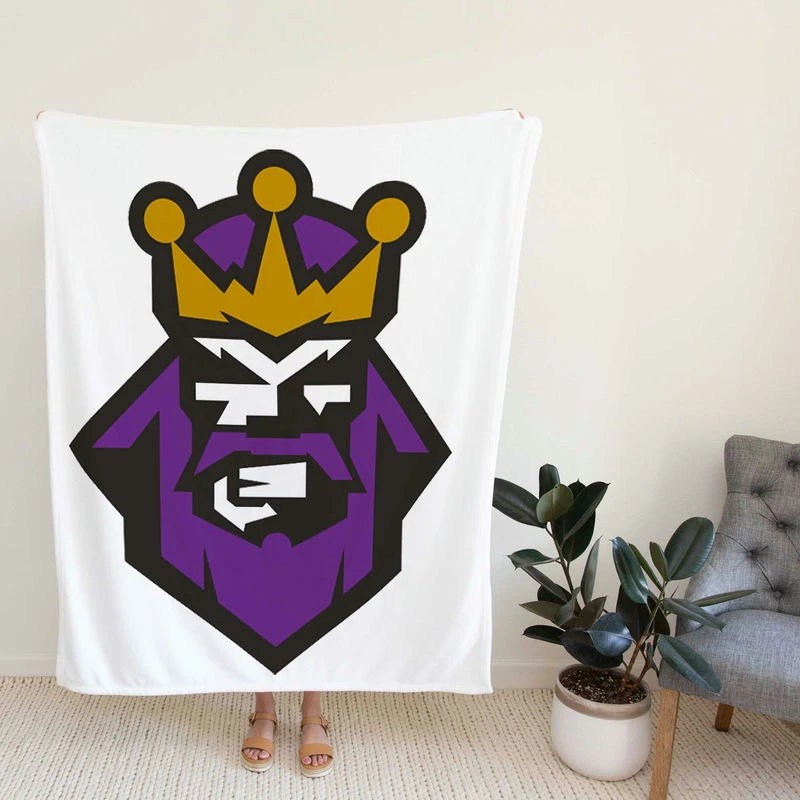 Popular NHL Hockey Club Ang K Fleece Blanket