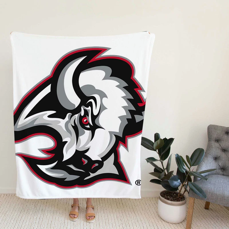 Buffaa sic NHL Ice Hockey Team Fleece Blanket