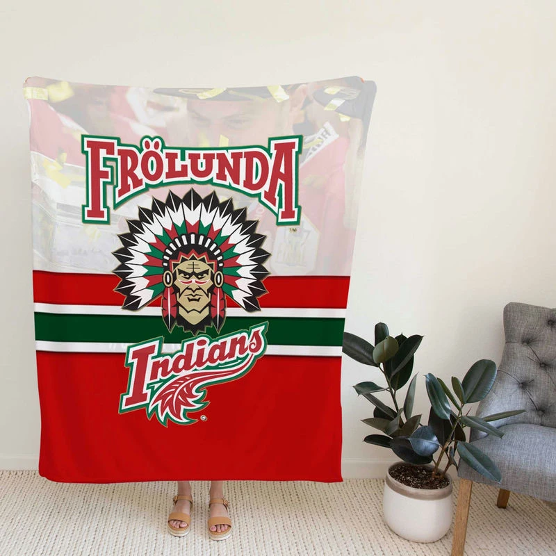 FHC Golden Frolunda Ind 2018 NHL Hockey Fleece Blanket