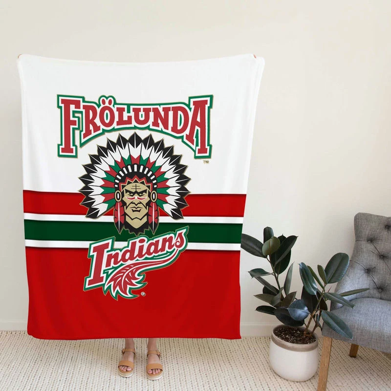 FHC Golden Frolunda Ind NHL Hockey Fleece Blanket
