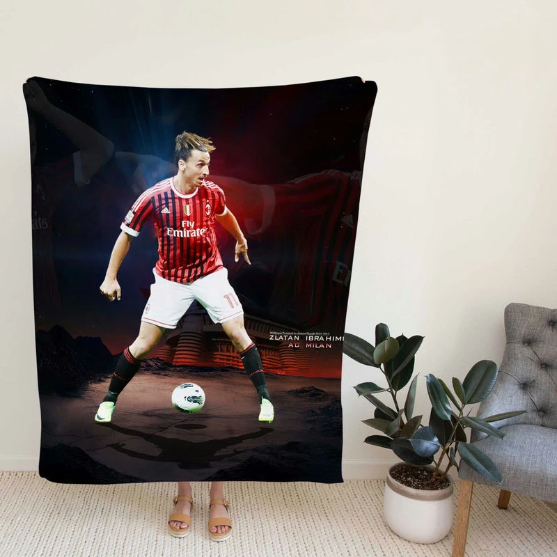 Fed Football Zlatan Ibrahimovic Fleece Blanket