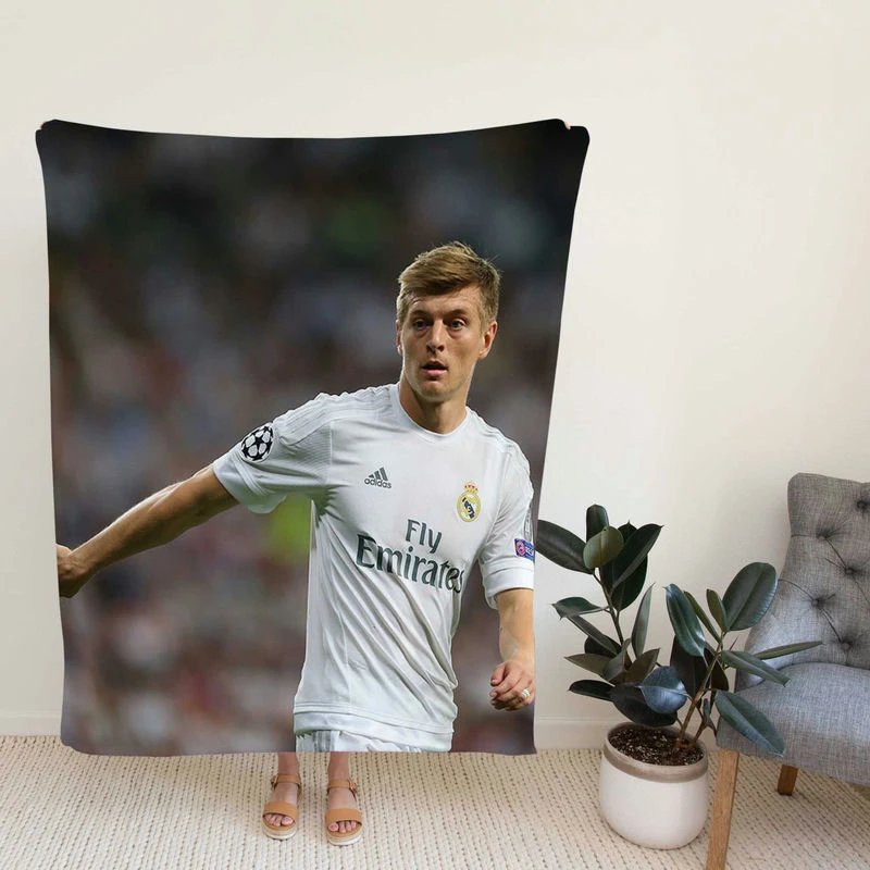 Toni K Copa de la Liga Footballer Fleece Blanket