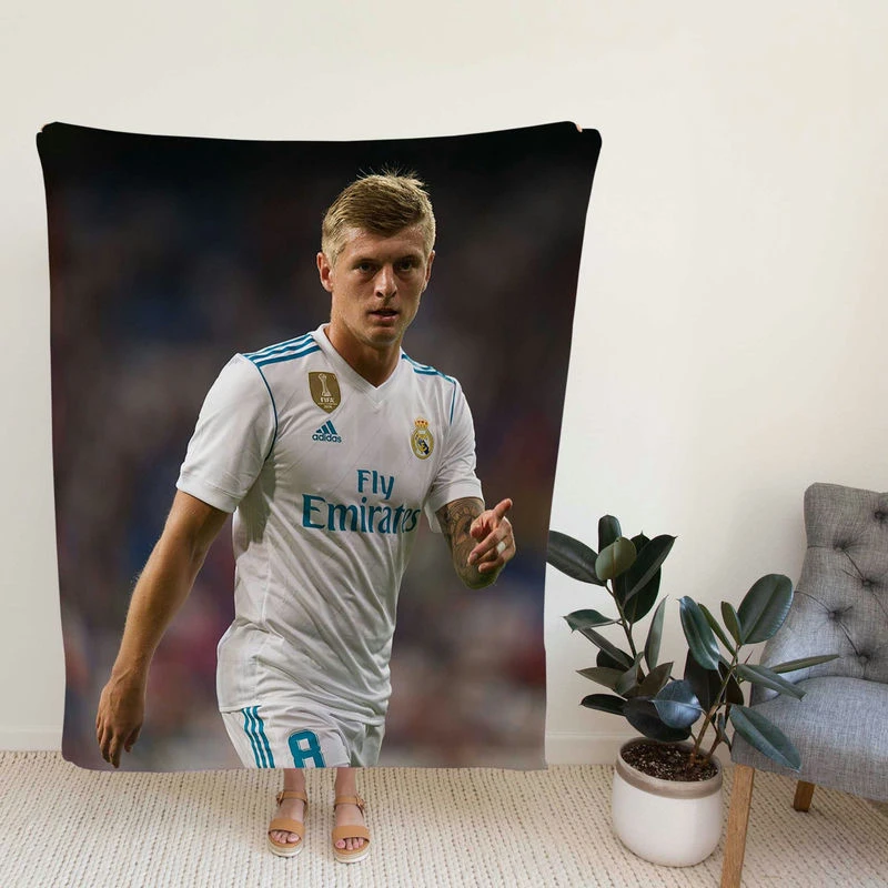 Toni K Club World Cup Champion Footballer Fleece Blanket