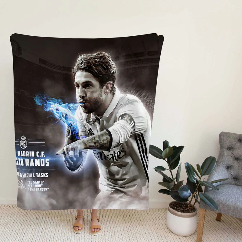 European Footballergio R Fleece Blanket