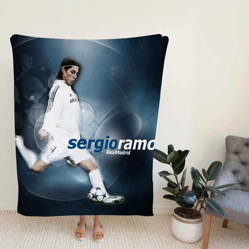Olympic Footballergio R Fleece Blanket