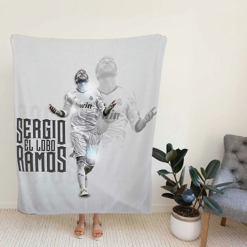 Sergio R Copa Eva Duarte Footballer Fleece Blanket