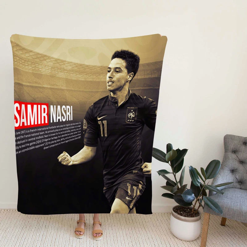 Samirri Excellent Footballer Fleece Blanket