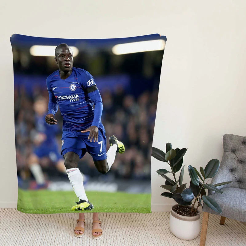 Popular Cea Football Player N Golo Kante Fleece Blanket
