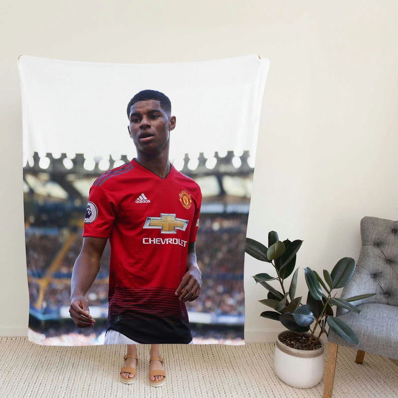 Mahford UEFA Champ League Footballer Fleece Blanket