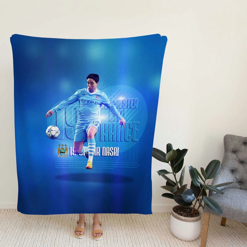 Samirri Prsional Footballer Fleece Blanket