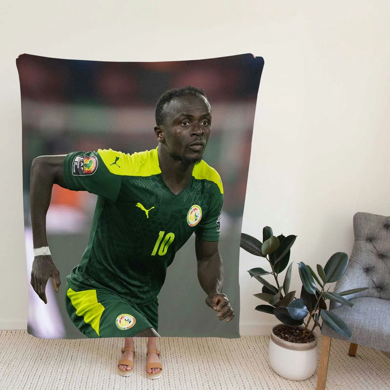 Sadio Maenegal elite Football Fleece Blanket