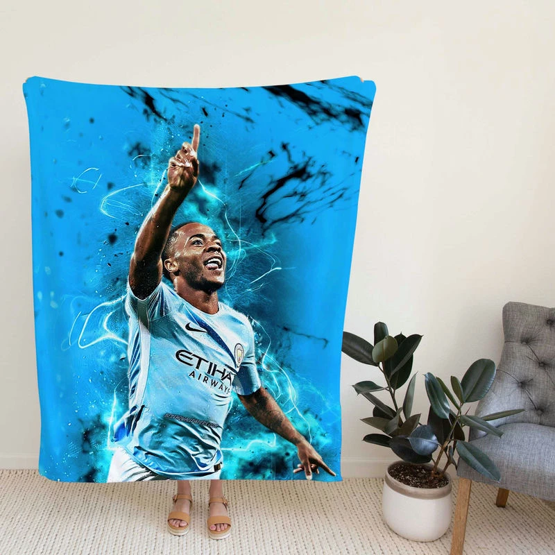 Raheterlingsionate Football Fleece Blanket