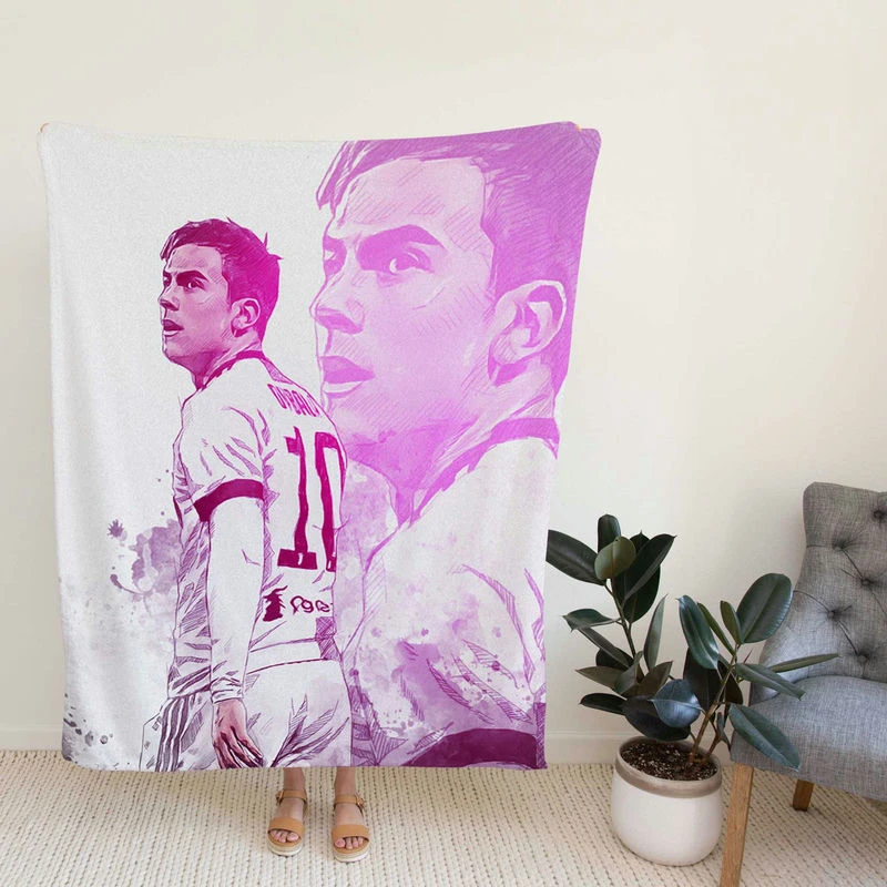 Paulo Bruno Dybala active Football Player Fleece Blanket