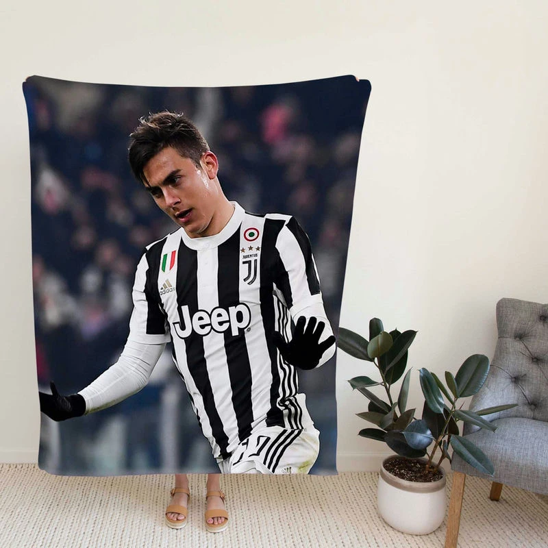 Paulo Bruno Dybala istent Juve Football Player Fleece Blanket