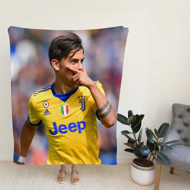 Paulo Bruno Dybapright Football Player Fleece Blanket