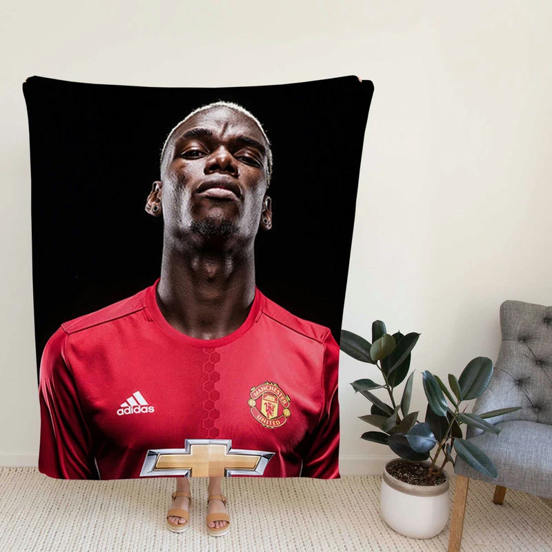 Vivac United Football Player Paul Pogba Fleece Blanket