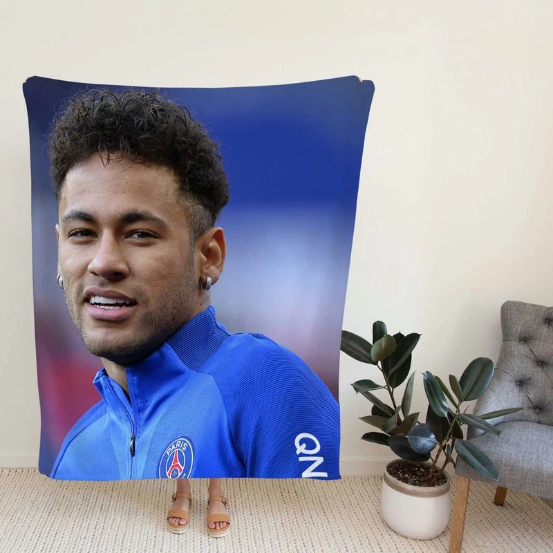 ExtraordinarG Football Player Neymar Fleece Blanket