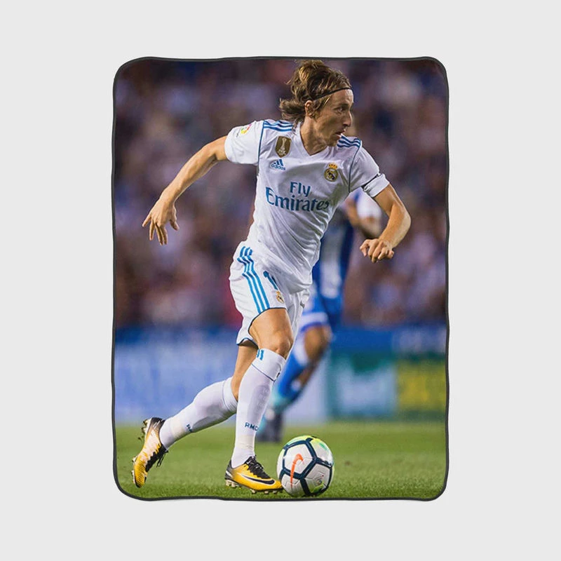 ational Football Player Luka Modric Fleece Blanket