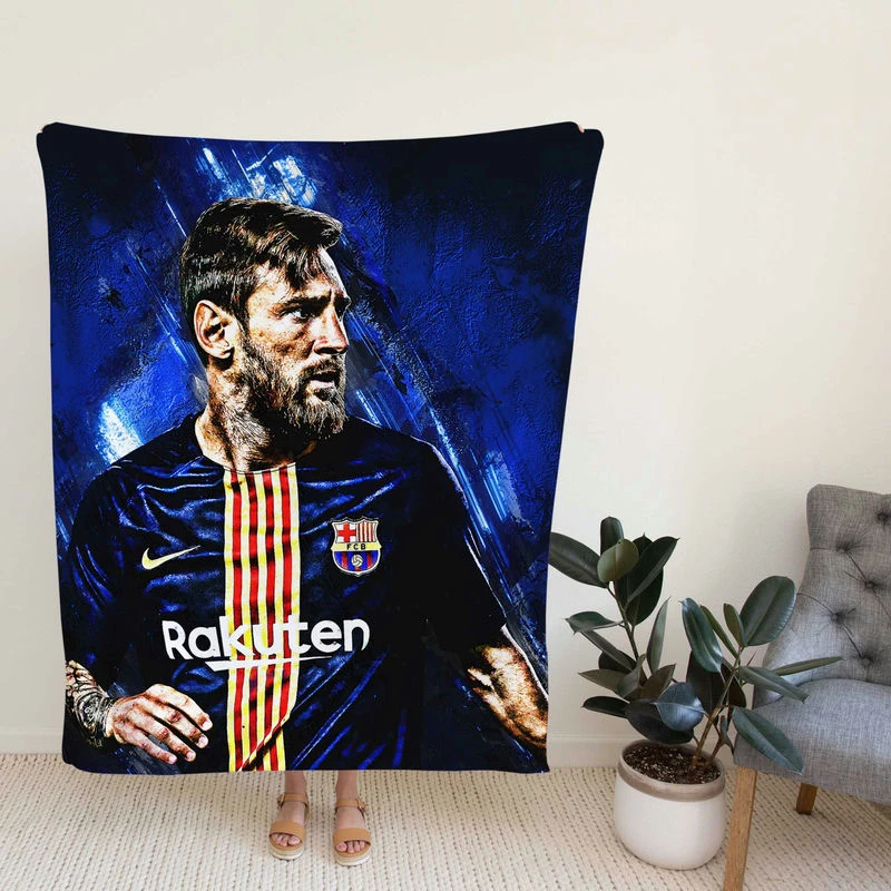 Lionelsi Argentinian Footballer Player Fleece Blanket