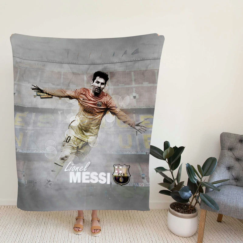Lionelsi Copa del Rey Footballer Player Fleece Blanket