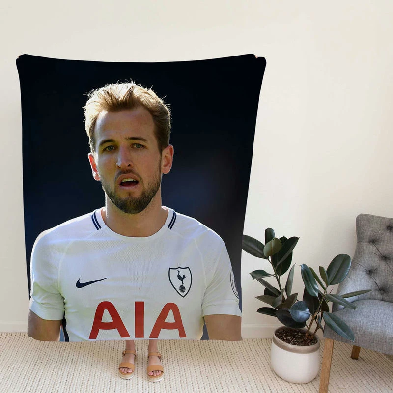 Harry Kane Awarded Enh Football Player Fleece Blanket