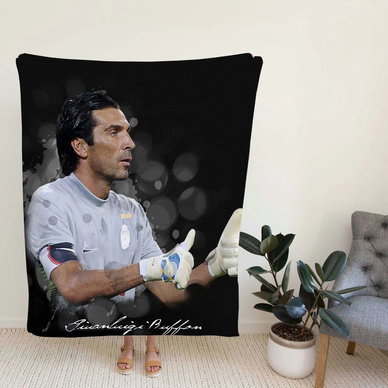 Gigi Buffon Popular Juve Football Player Fleece Blanket
