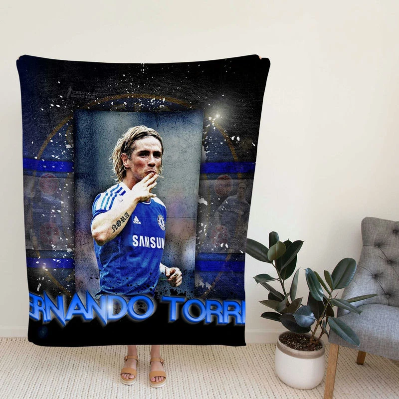 Excellent Cea Football Player Fernando To Fleece Blanket