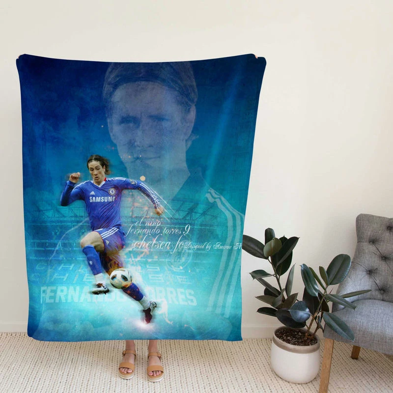 sic Football Player Fernando To Fleece Blanket