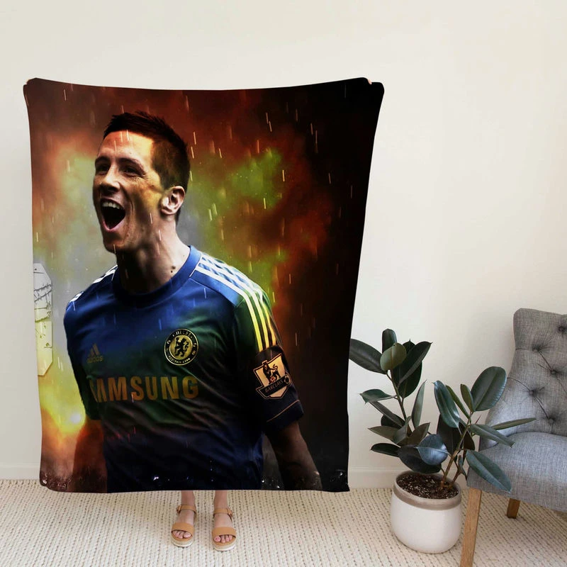 Fernando To Football Player Fleece Blanket