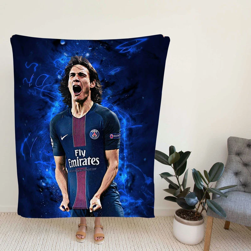Eon Cavani ExcellenG Football Player Fleece Blanket