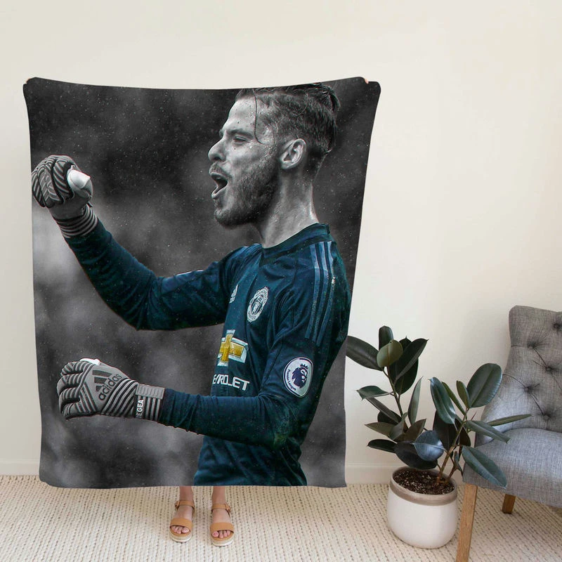 David de Gea Prsionph Football Player Fleece Blanket