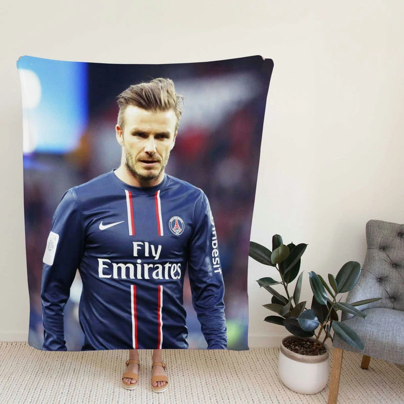 UltimatG Football Player David Beckham Fleece Blanket