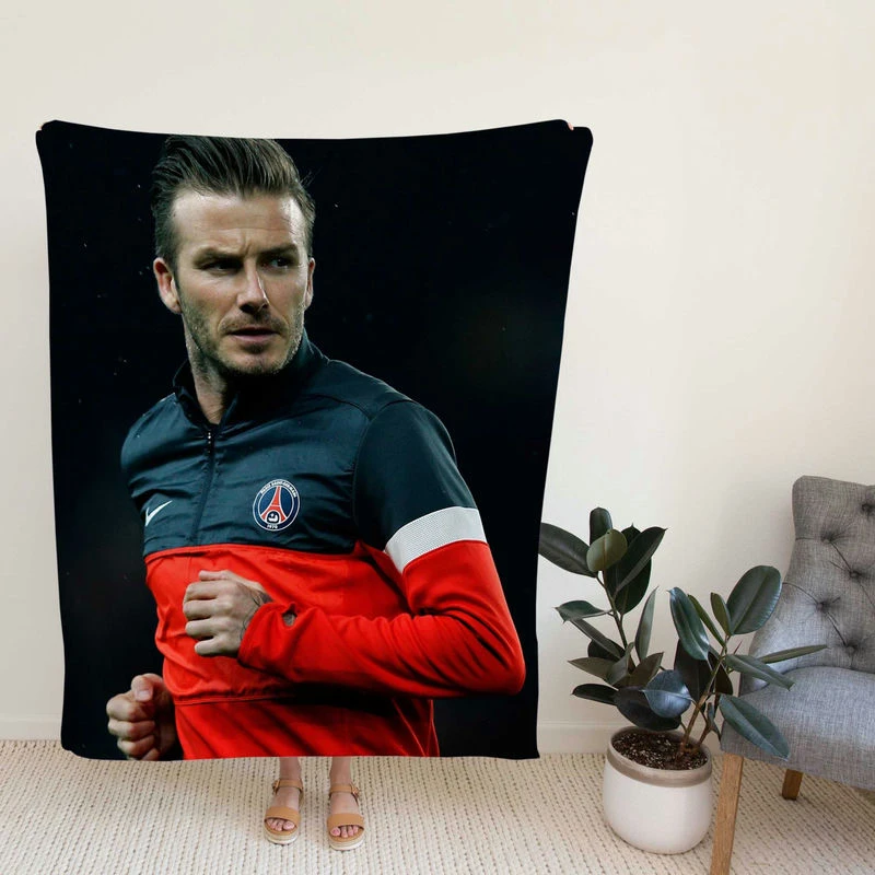 AwardeG Football Player David Beckham Fleece Blanket