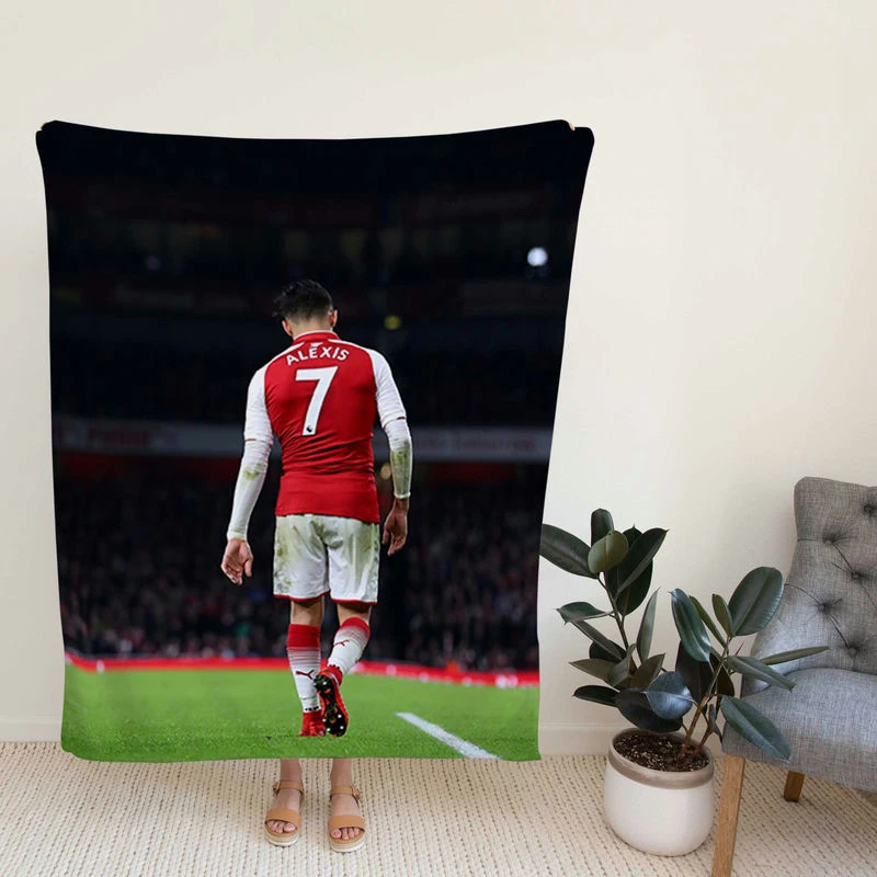 Al Sanchez Faenal Football Player Fleece Blanket