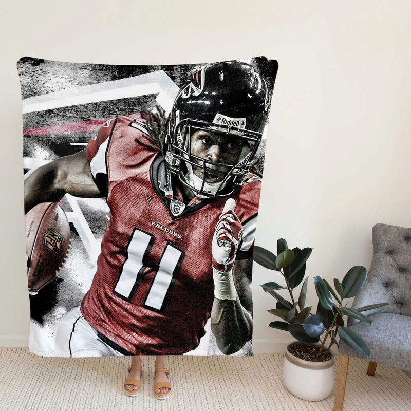Julio J Excellent NFL Football Player Fleece Blanket