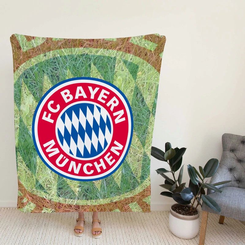 Energetic Football Club FC Bayern Munich Fleece Blanket
