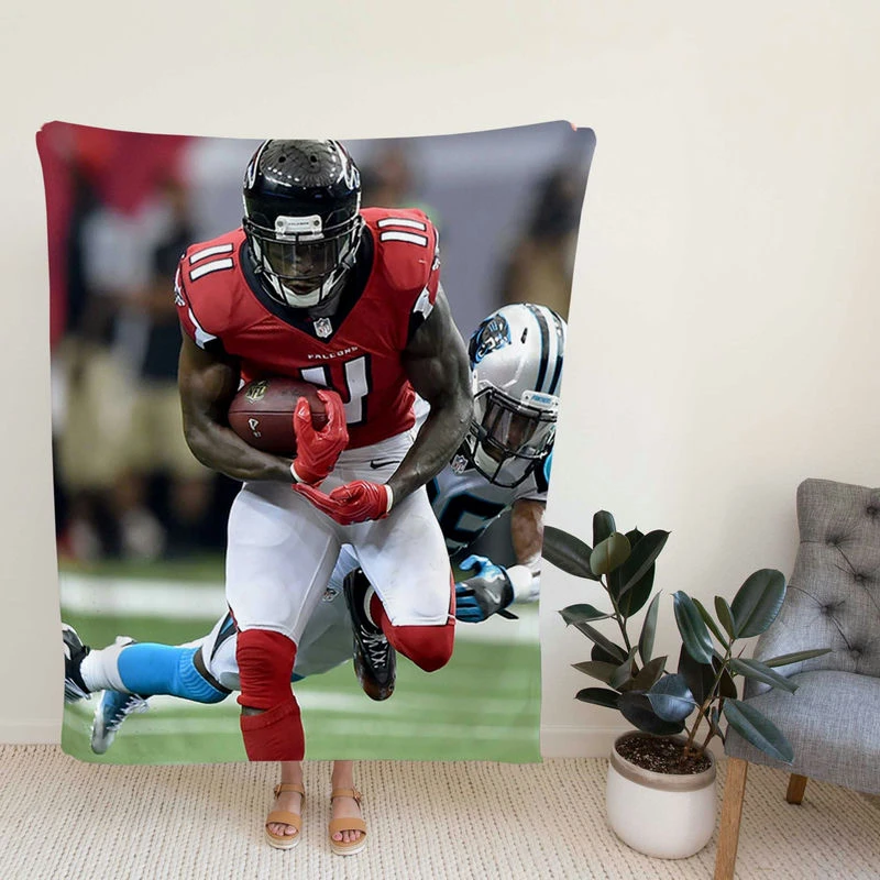 Julio J Popular NFL Football Player Fleece Blanket