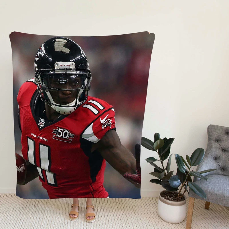 Julio J Prsional NFL Football Player Fleece Blanket