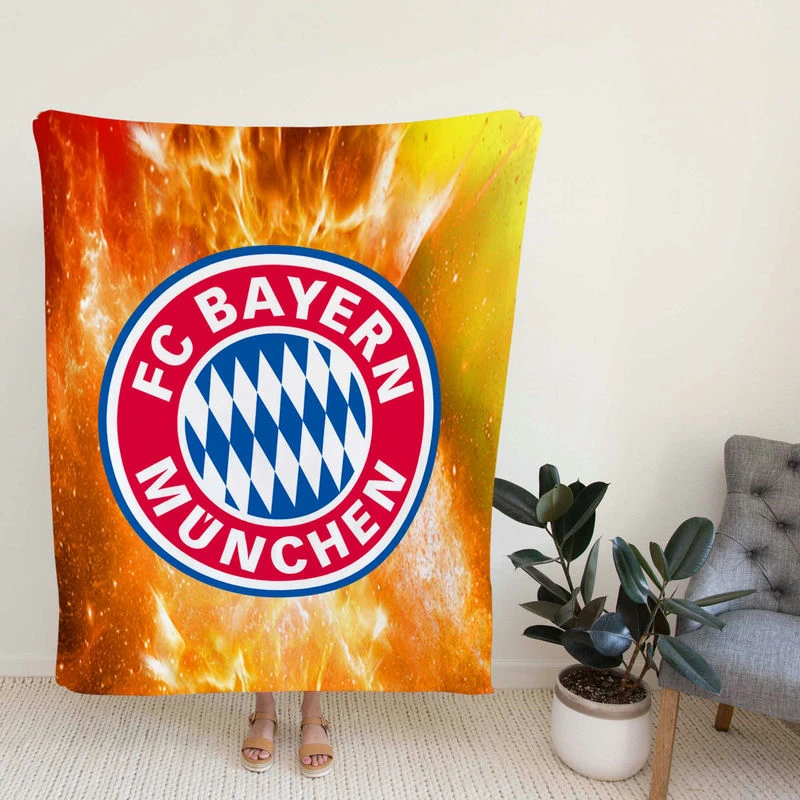 Buliga Football Club FC Bayern Munich Fleece Blanket