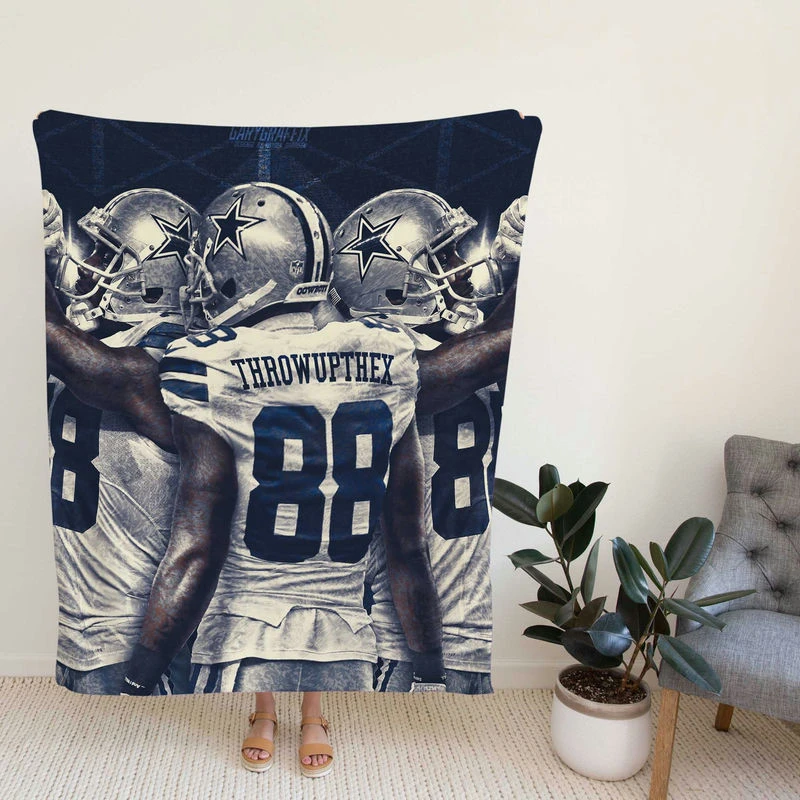 Dez Bryant Exellelant NFL American Football Player Fleece Blanket
