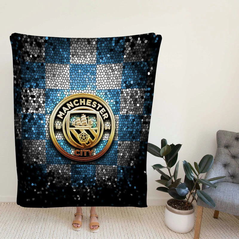 Incredible Enh Football Club Manter City FC Fleece Blanket