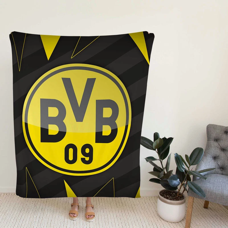 Bsia Dortmund sic BVB Football Team Fleece Blanket
