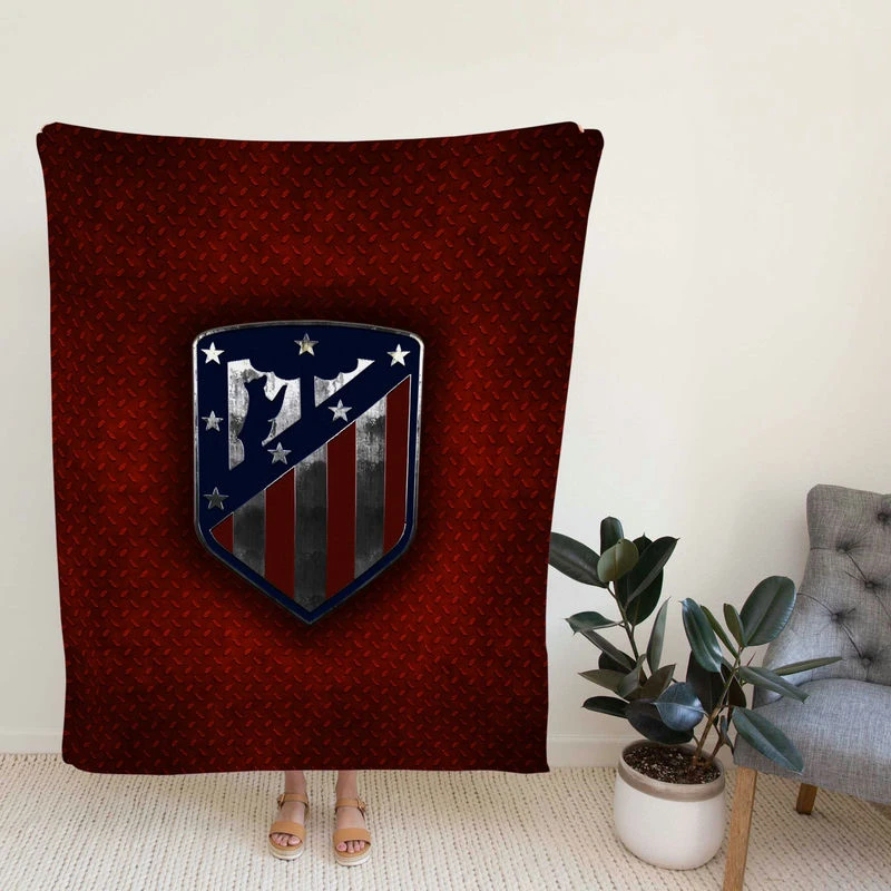 Atletico de Madrid Energetic Football Club Fleece Blanket