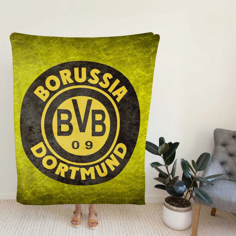 Bsia Dortmund Popular German Football Club Fleece Blanket