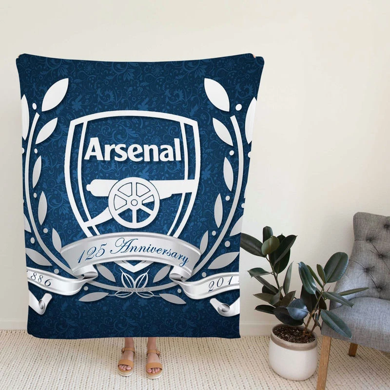 Arsenal trong England Football Club Fleece Blanket
