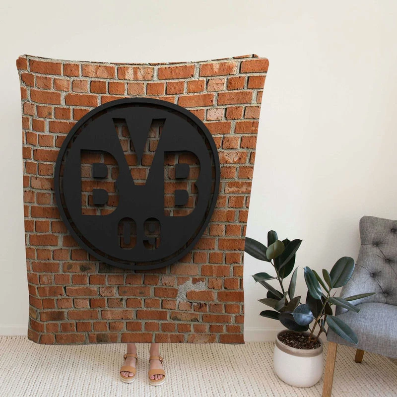 Bsia Dortmund German Prsional Football Club Fleece Blanket