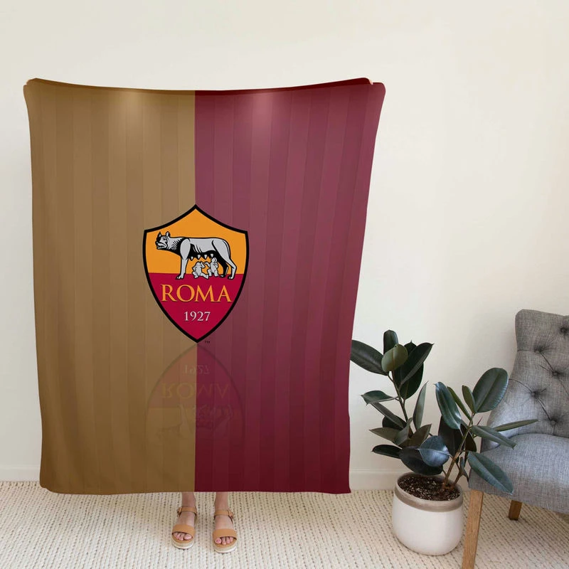 AS Roerie A Football Club In Italy Fleece Blanket
