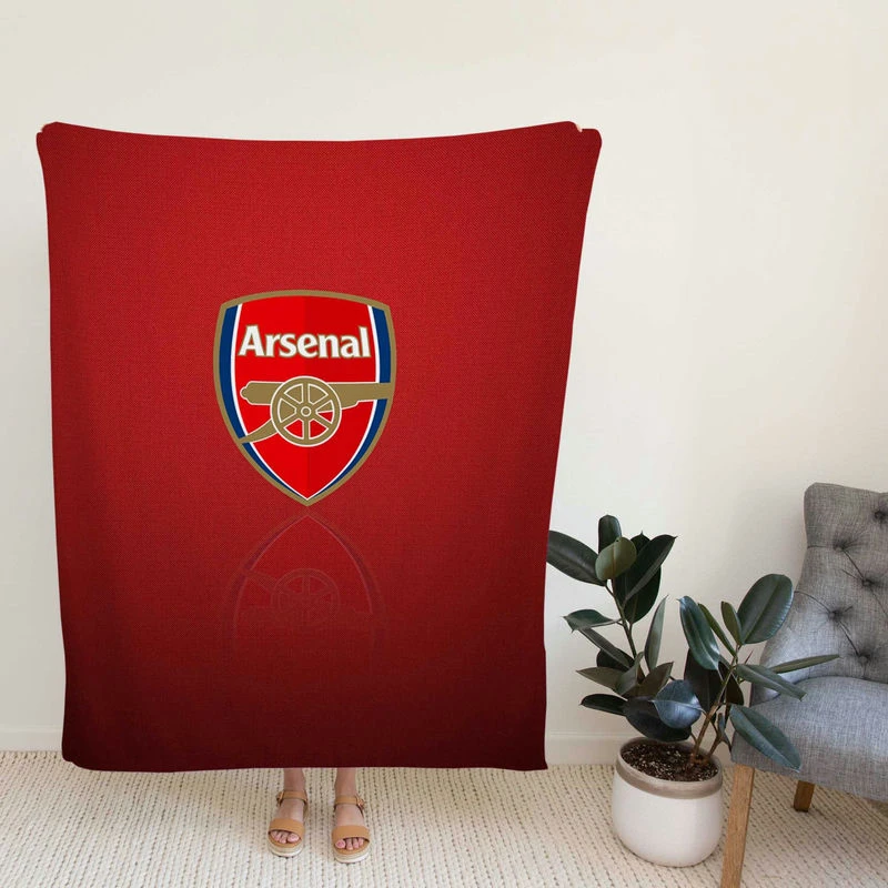 Arsenal FC Brh Ethical Football Club Fleece Blanket